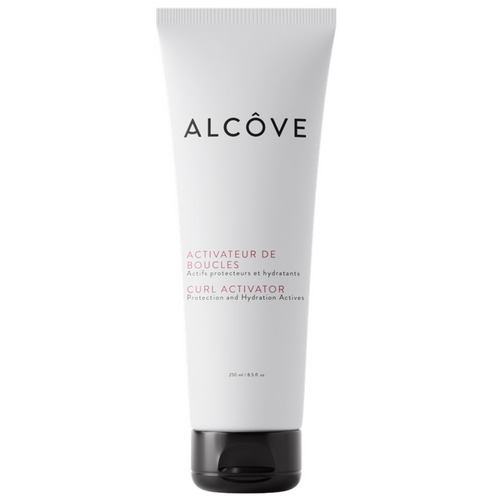 Alcove Activateur de boucles, format 250ml, actifs protecteurs et hydratants.
