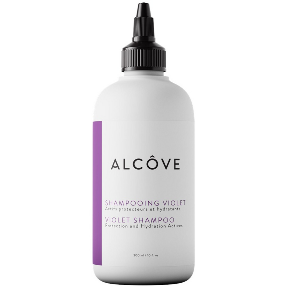 Alcove Shampooing violet, format 300ml, actifs protecteurs et hydratants