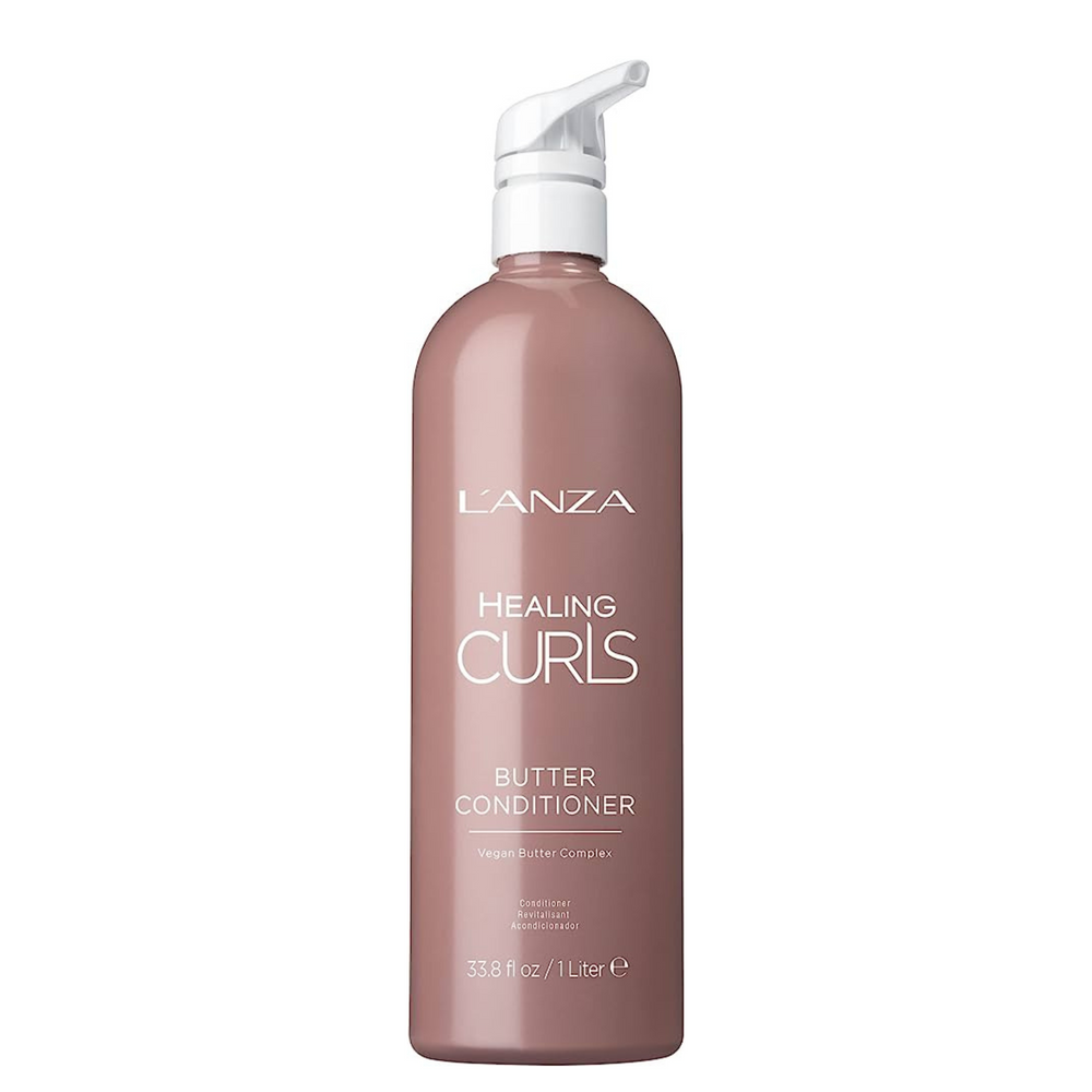L'ANZA_Healing Curls - Revitalisant Butter_1L-_Gisèle produits de beauté