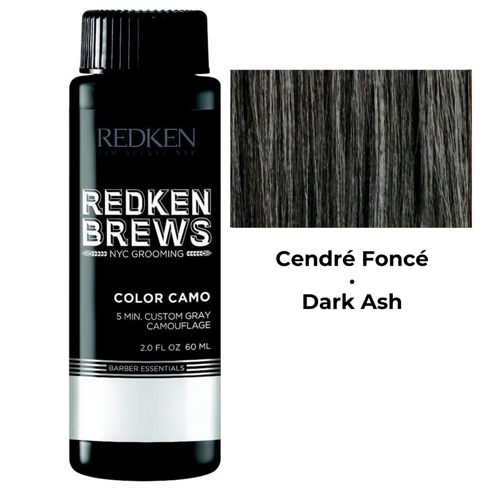 REDKEN - BREWS_Redken Brews - Color Camo_60ml-Cendré Foncé_Gisèle produits de beauté