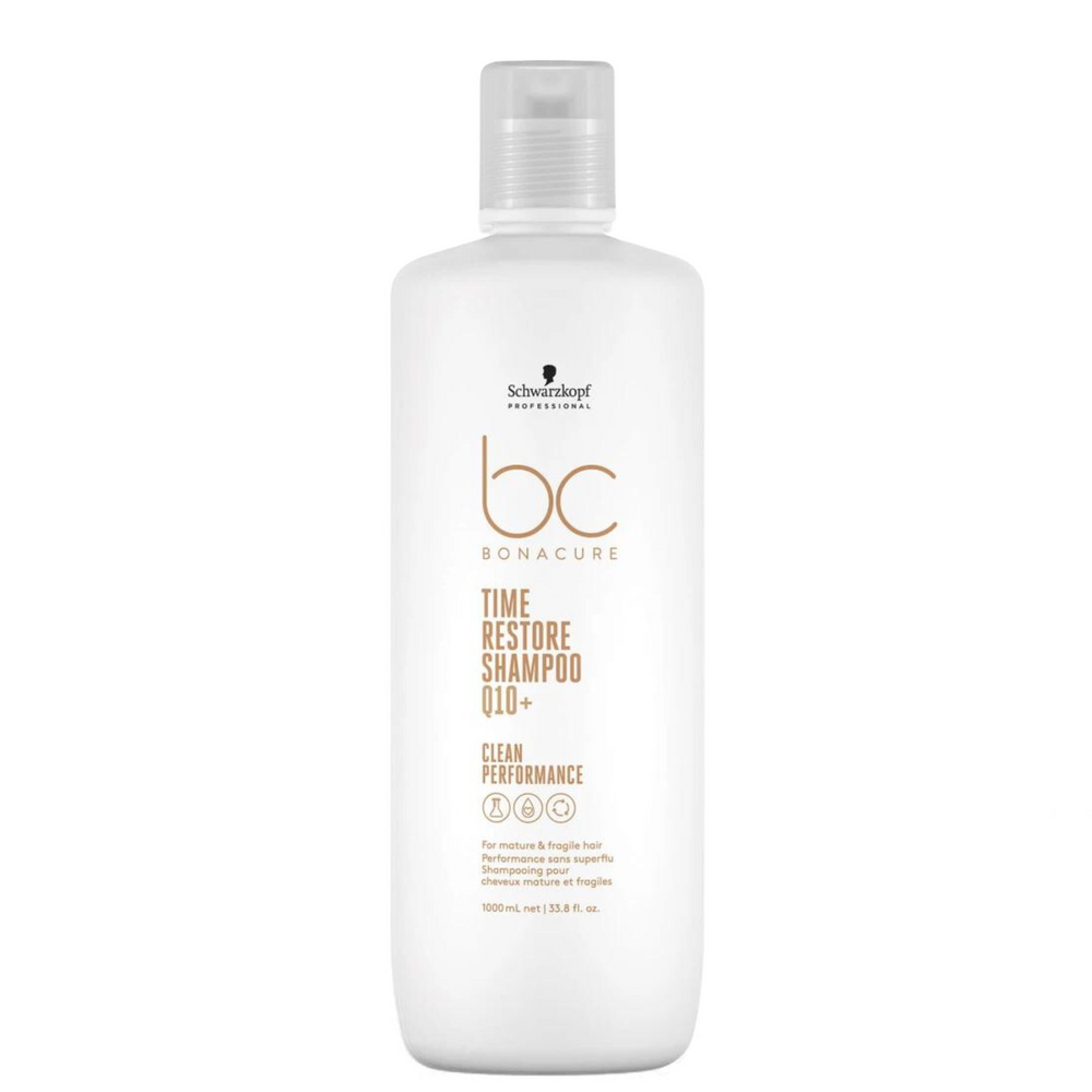 SCHWARZKOPF PROFESSIONNEL_BC Bonacure Time Restore - Shampooing_1L-_Gisèle produits de beauté