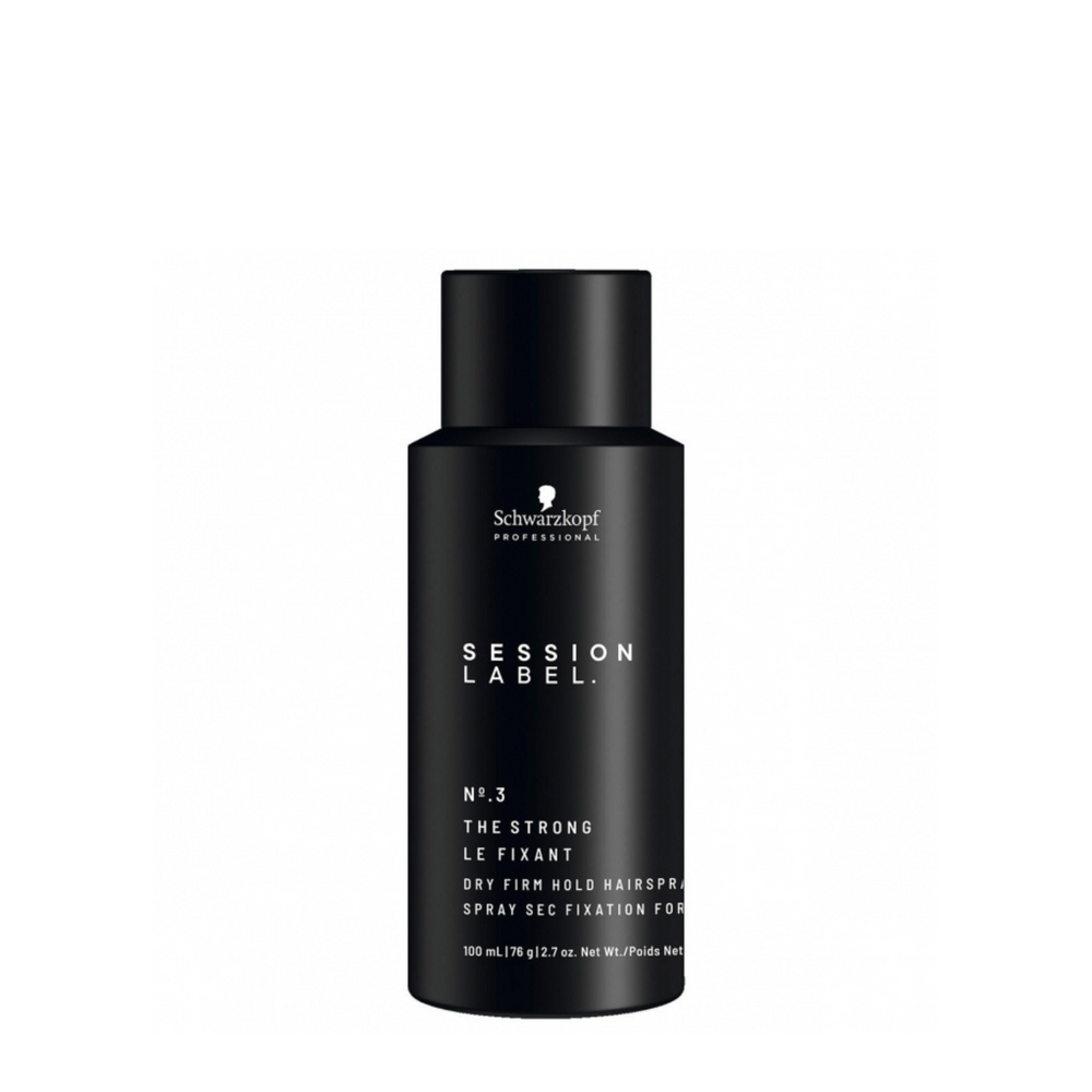 SCHWARZKOPF PROFESSIONNEL_Session Label Le Fixant - Spray sec fixation forte_100ml-_Gisèle produits de beauté