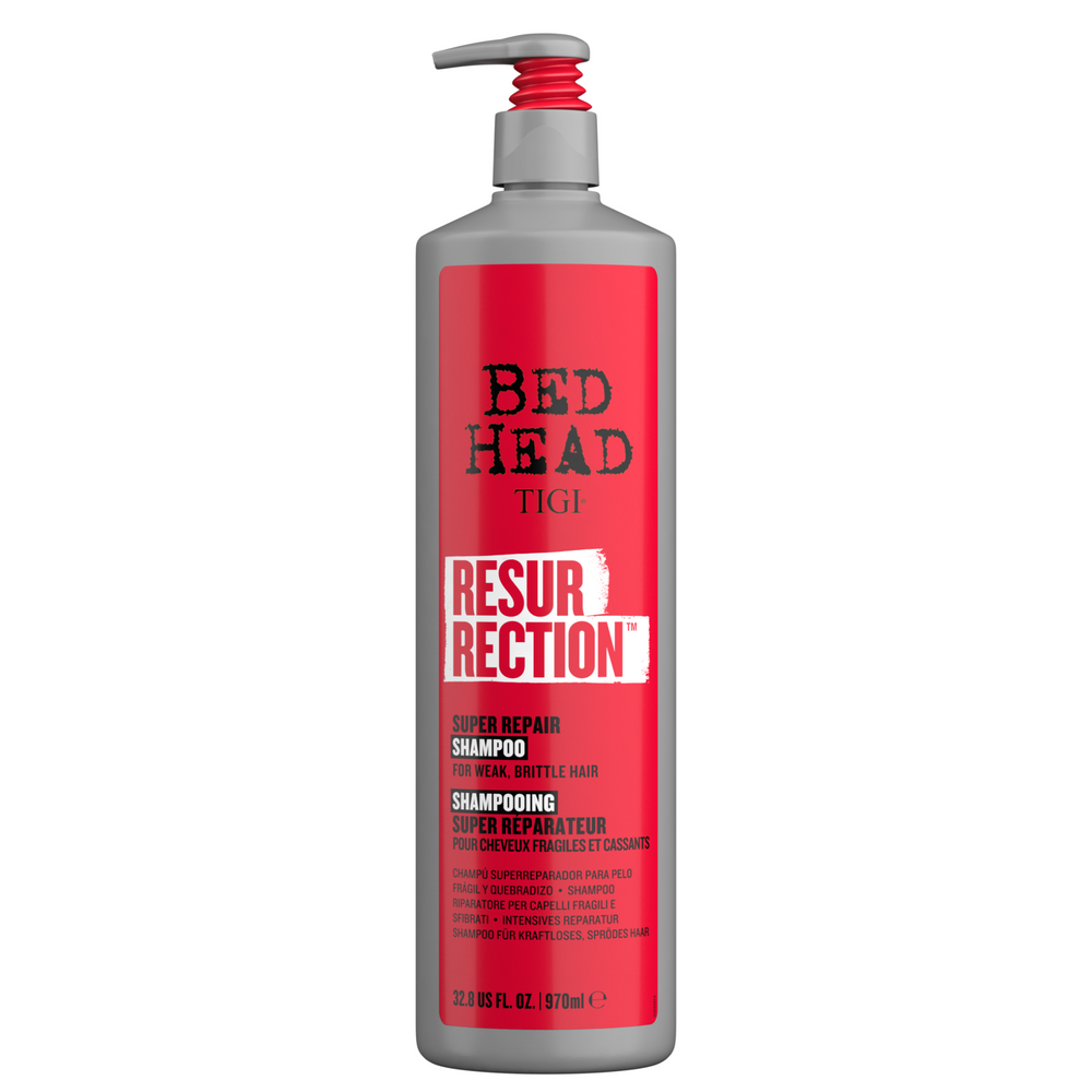 TIGI - BED HEAD_Resurrection - Shampooing super réparateur_970ml-_Gisèle produits de beauté