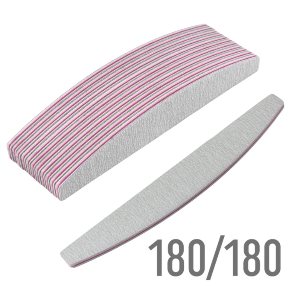 Zebra - Lime à ongles demi-lune-Soin des ongles||Nail care-ONGLES D'OR-180/180-50 unités-Gisèle produits de beauté