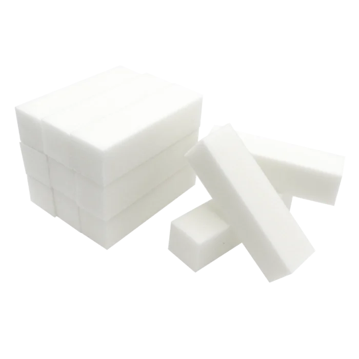 Bloc sableur 4 faces-Outils et accessoires d'ongles||Nails, Tools and Accessories-ONGLES D'OR-Blanc-80/100-12 unités-Gisèle produits de beauté