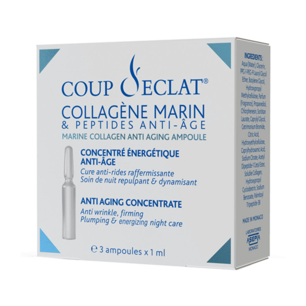 Concentré énergétique anti-âge-Visage||Face-COUP D'ÉCLAT-3X1ml-Gisèle produits de beauté