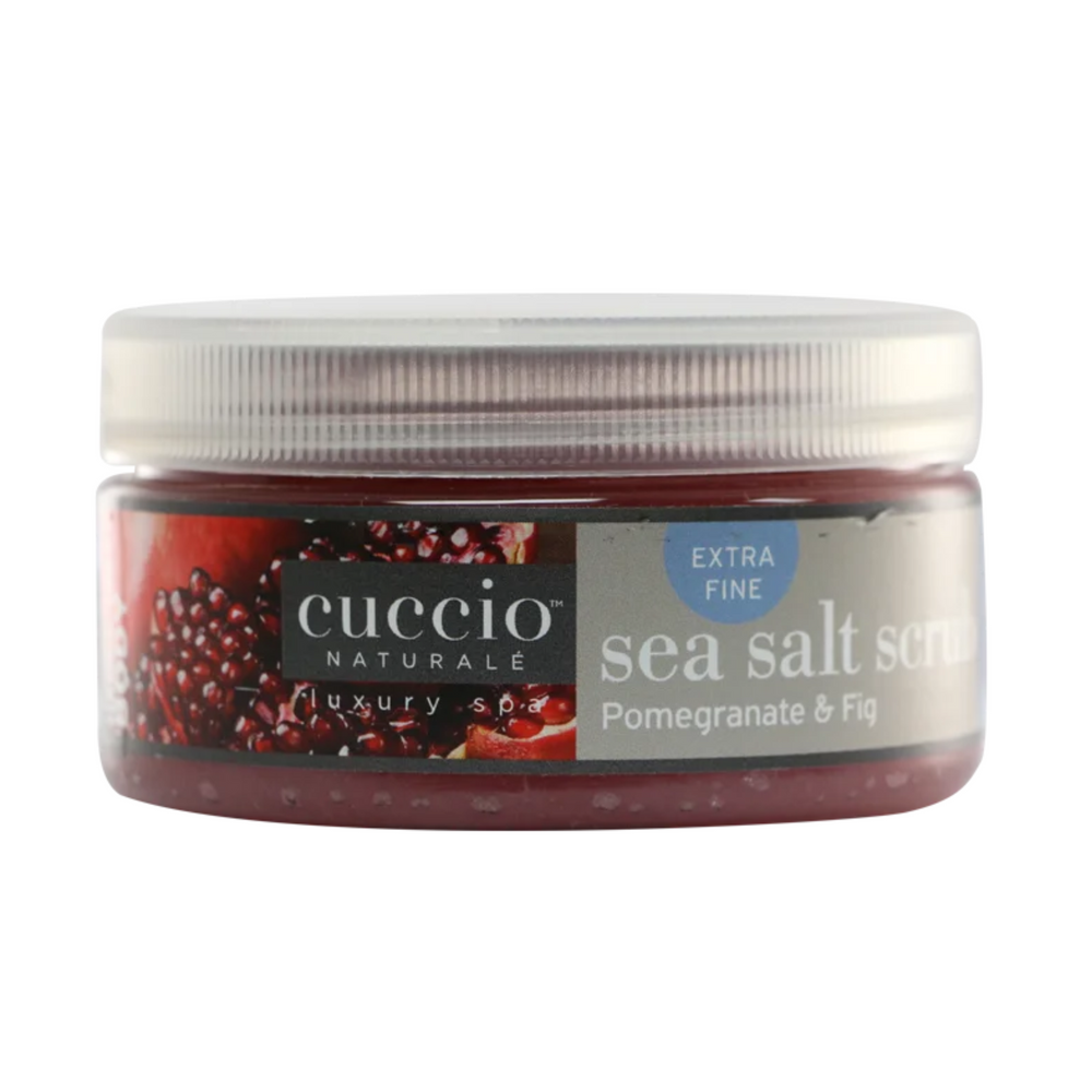 Exfoliant sels de mer fin-Corps||Body-CUCCIO-8oz-Grenade & figue-Gisèle produits de beauté