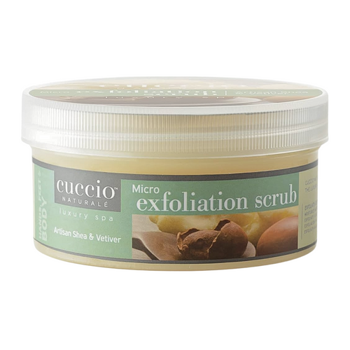 Pedicure micro gommage exfoliant-Soin des pieds & callosités||Foot Care & Calluses-CUCCIO-16oz-Karité & vétiver-Gisèle produits de beauté