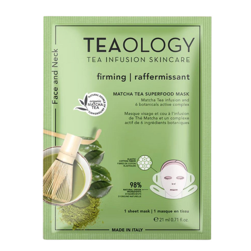 TEAOLOGY_Raffermissant - Masque visage et cou à l'infusion thé matcha_1-_Gisèle produits de beauté
