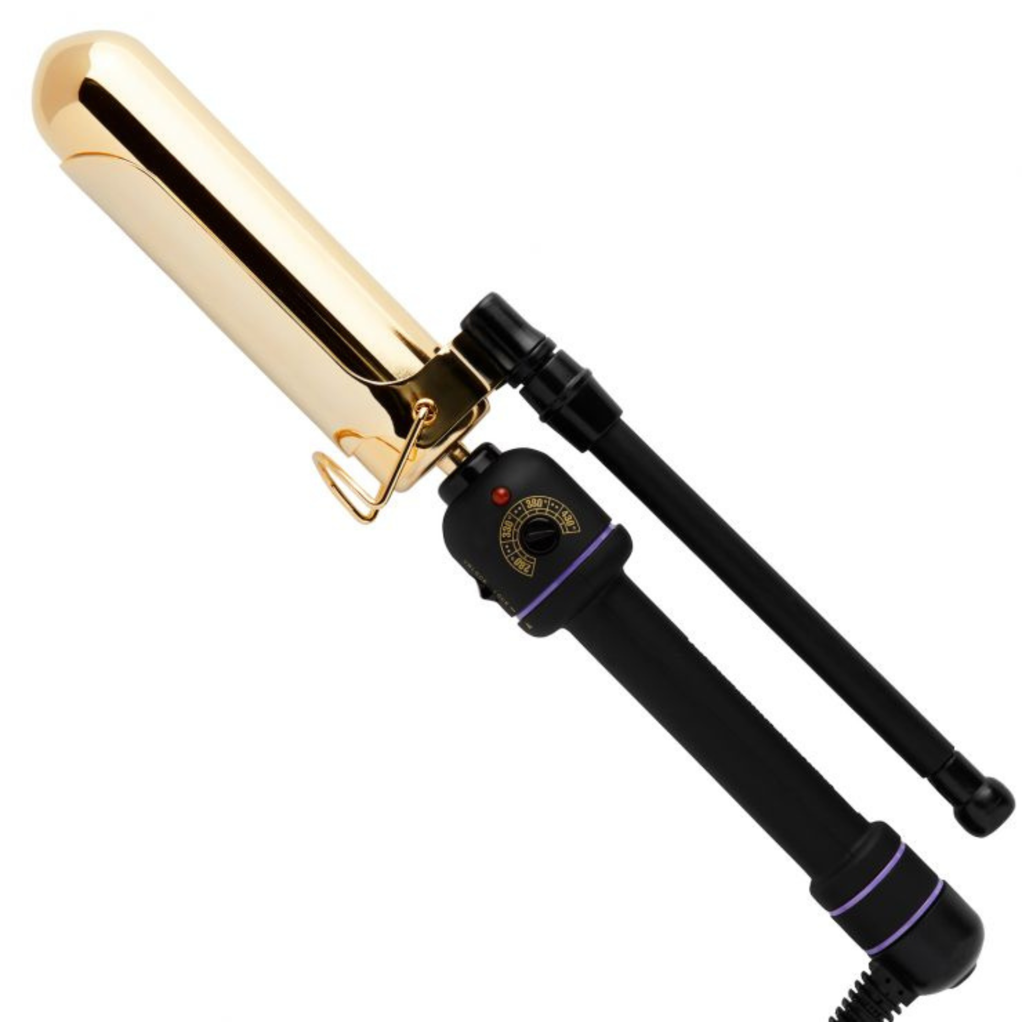 24K GOLD MARCEL/WAND IRON 1 1/2 IN