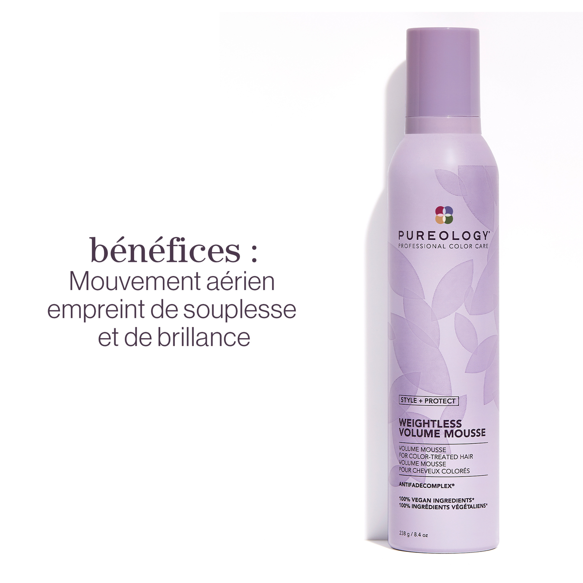 STYLE + PROTECT - MOUSSE VOLUME LÉGÈRE