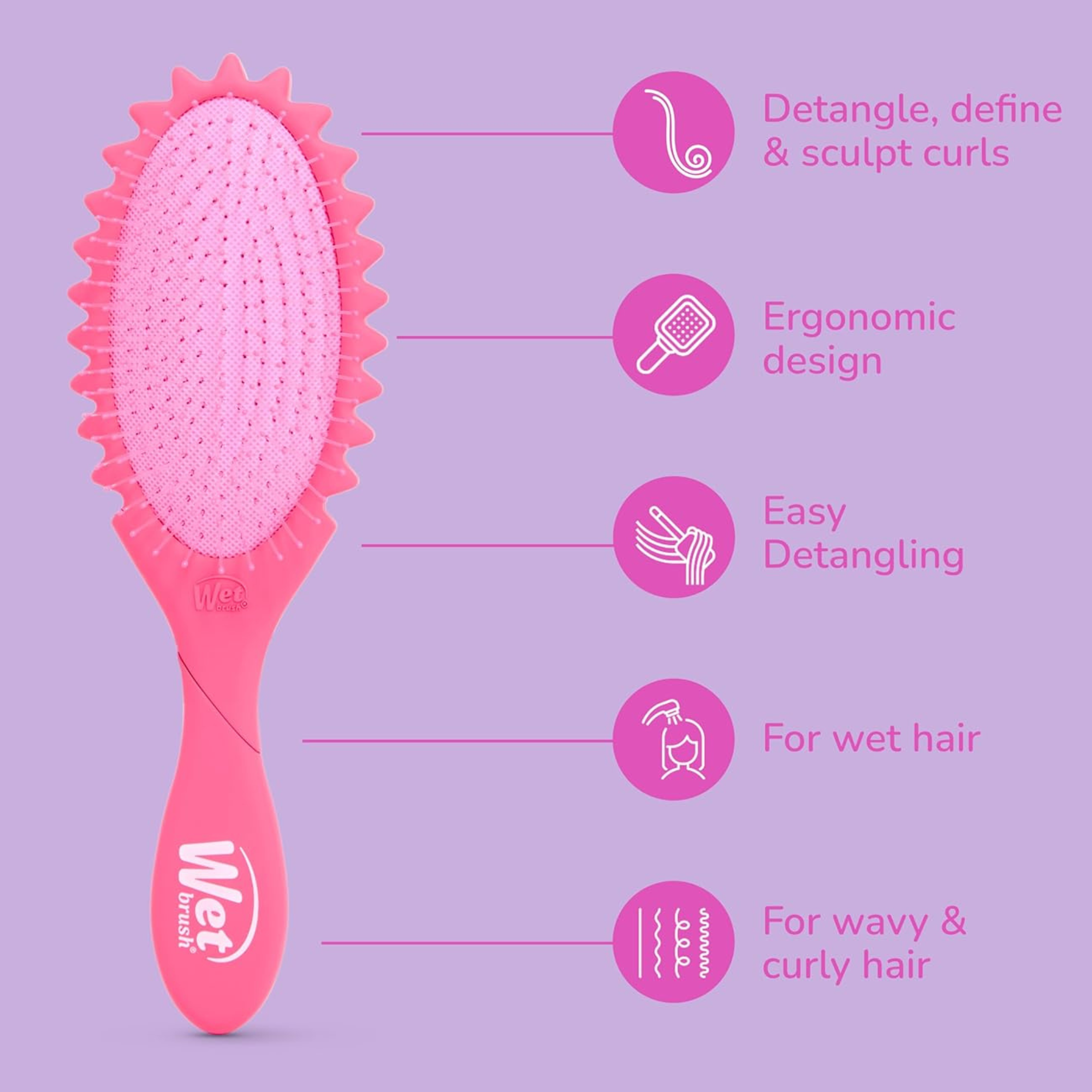 PRO CURL SHAPER - BROSSE DÉMÊLANTE 3-EN-1