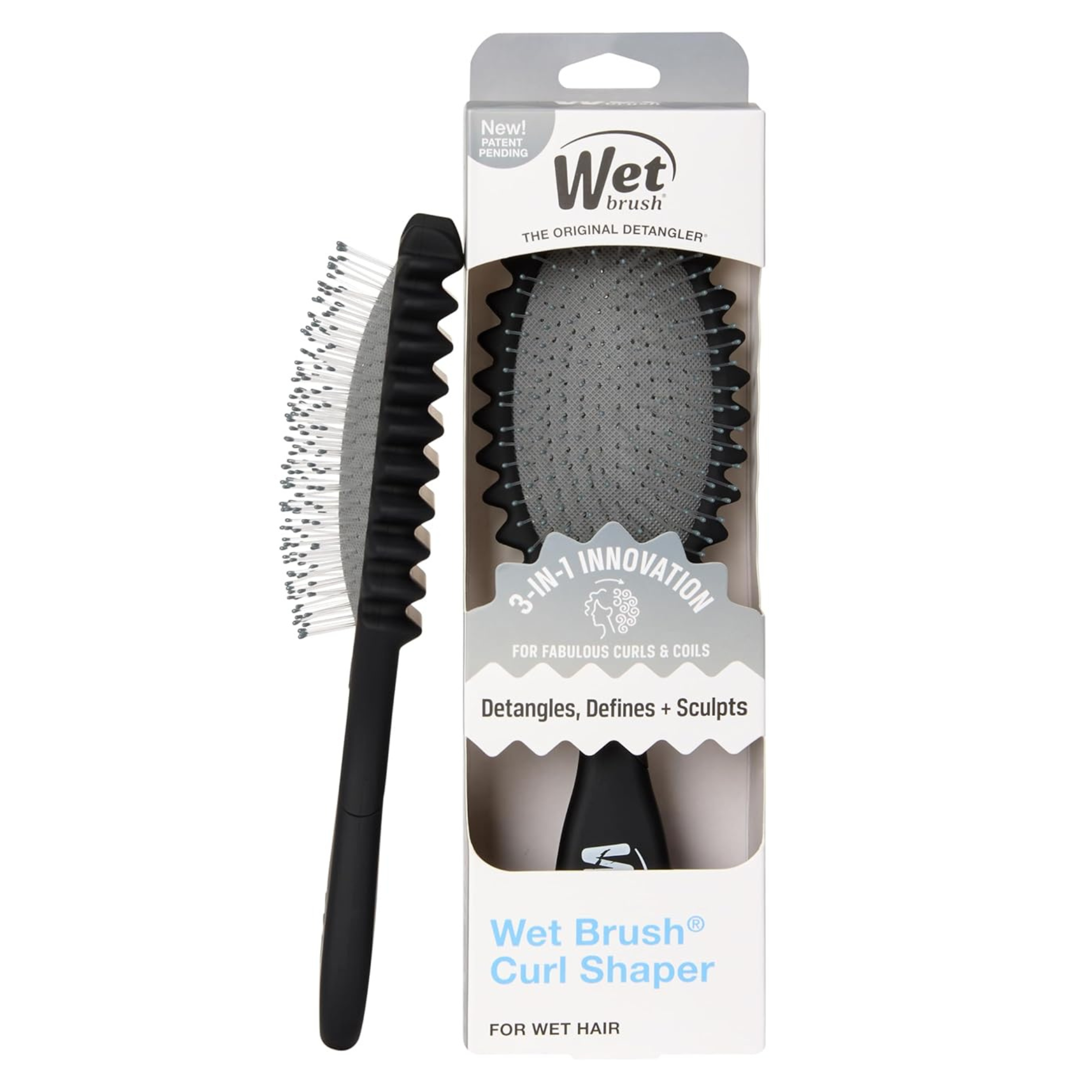 PRO CURL SHAPER - BROSSE DÉMÊLANTE 3-EN-1