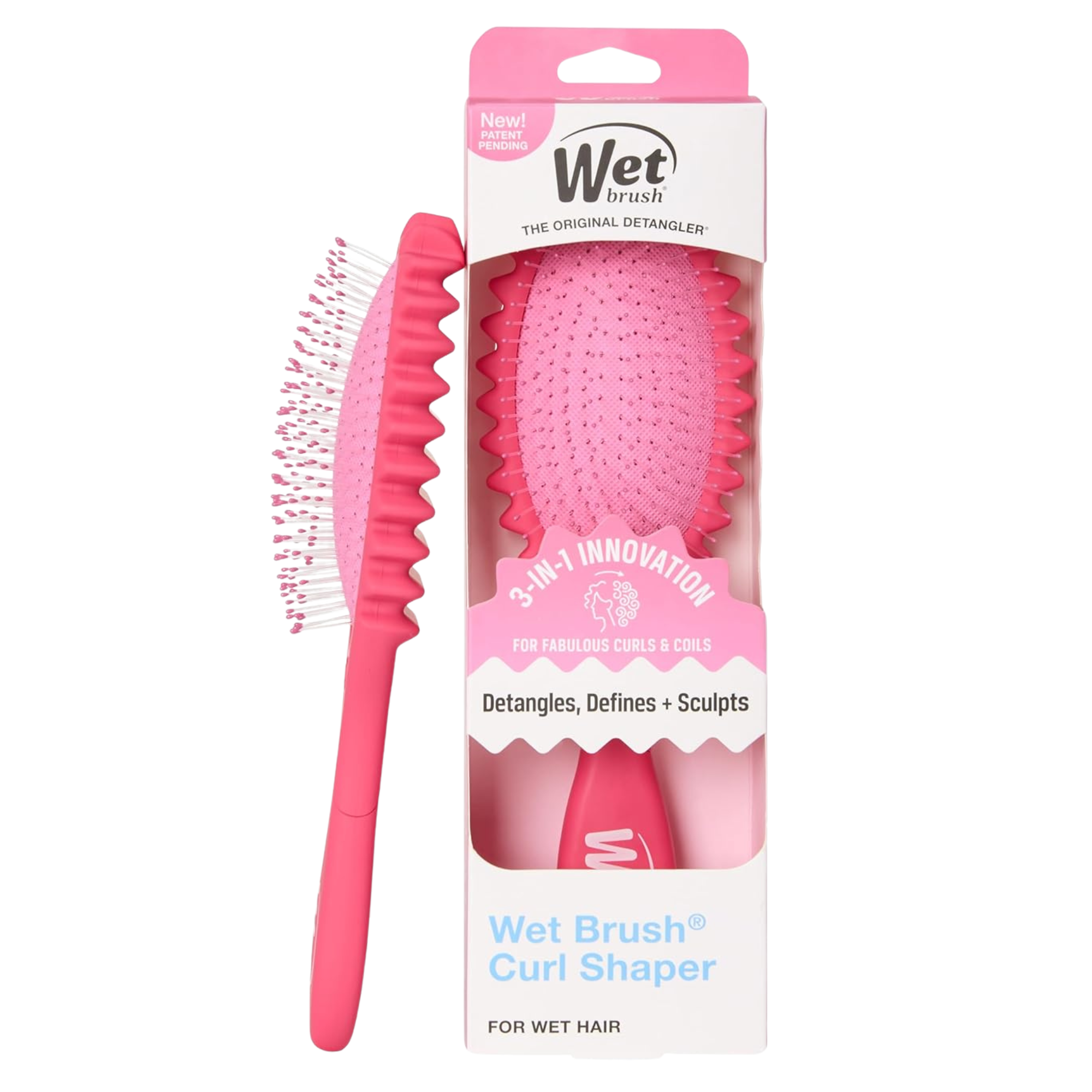 PRO CURL SHAPER - BROSSE DÉMÊLANTE 3-EN-1