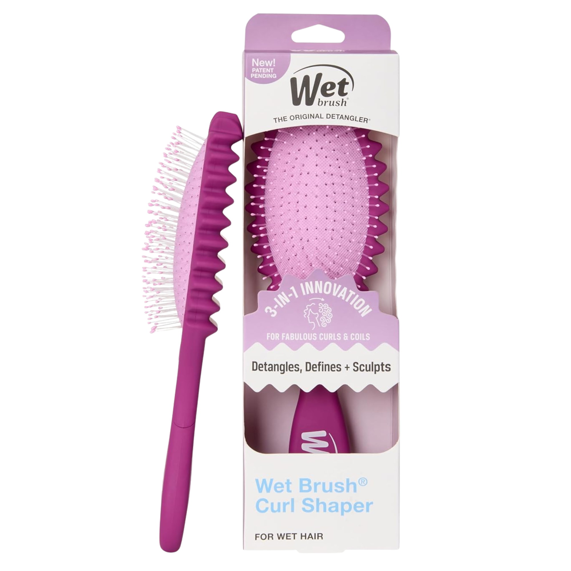 PRO CURL SHAPER - BROSSE DÉMÊLANTE 3-EN-1