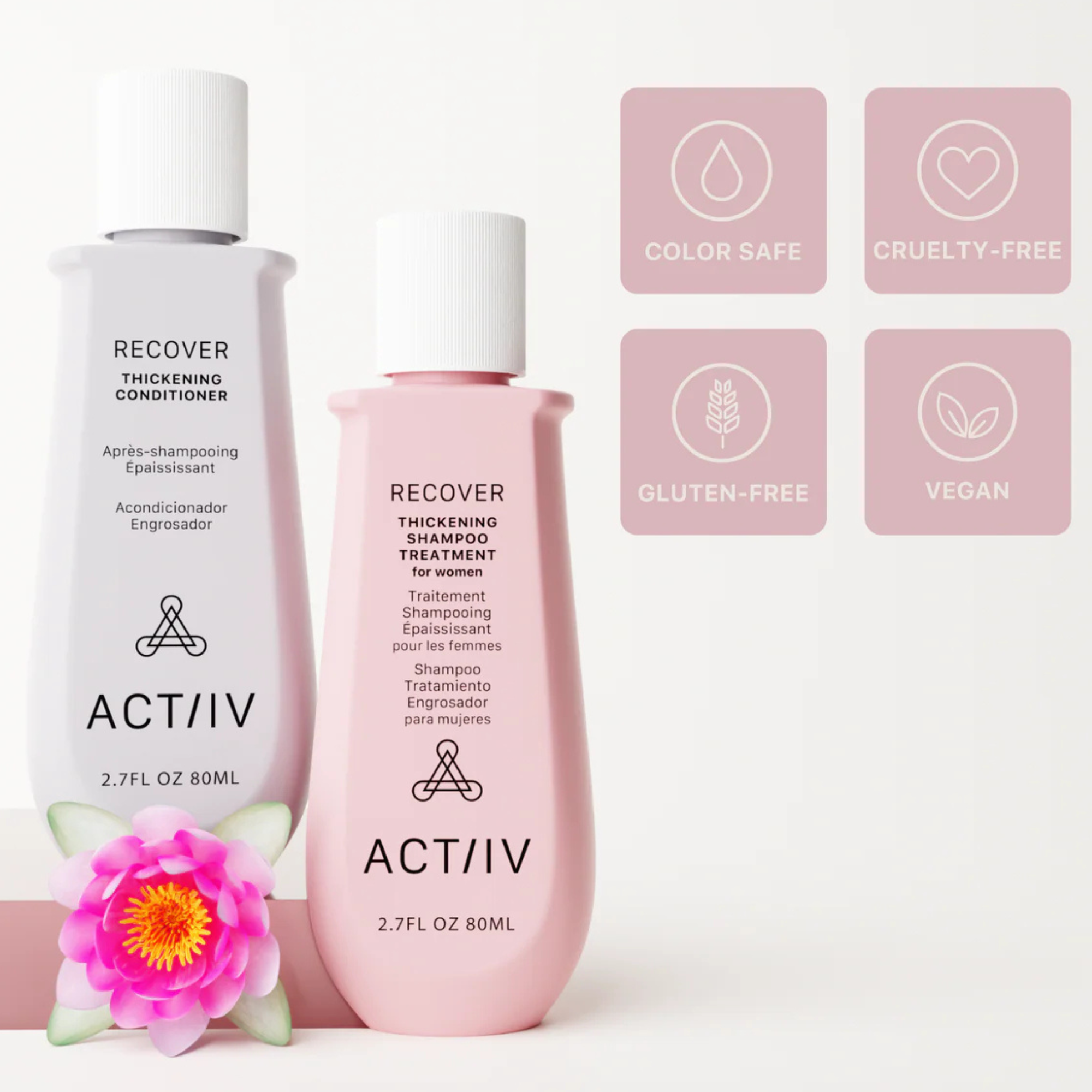 TRIO - RECOVER FEMME + SÉRUM EAU