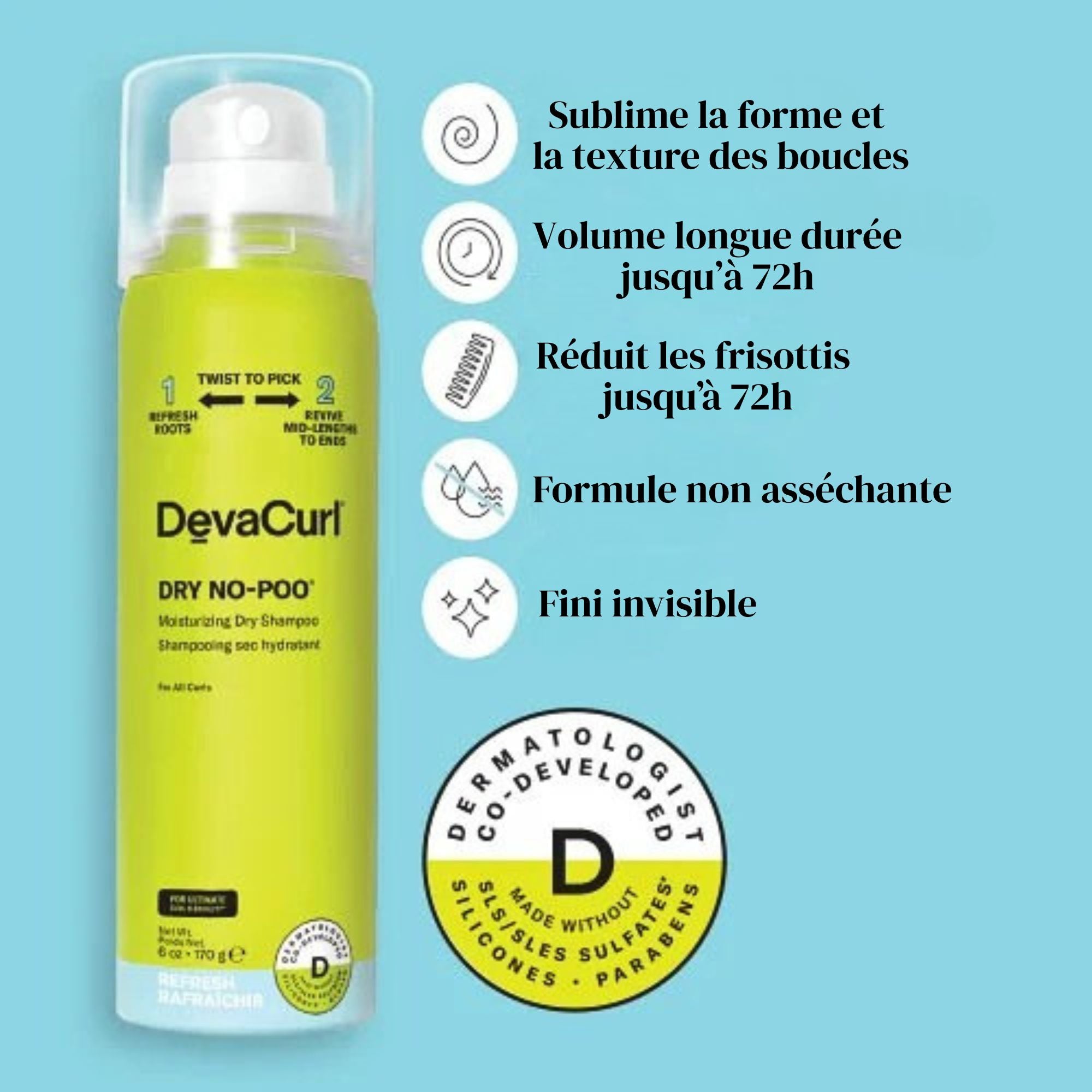 DRY NO-POO - SHAMPOOING SEC HYDRATANT