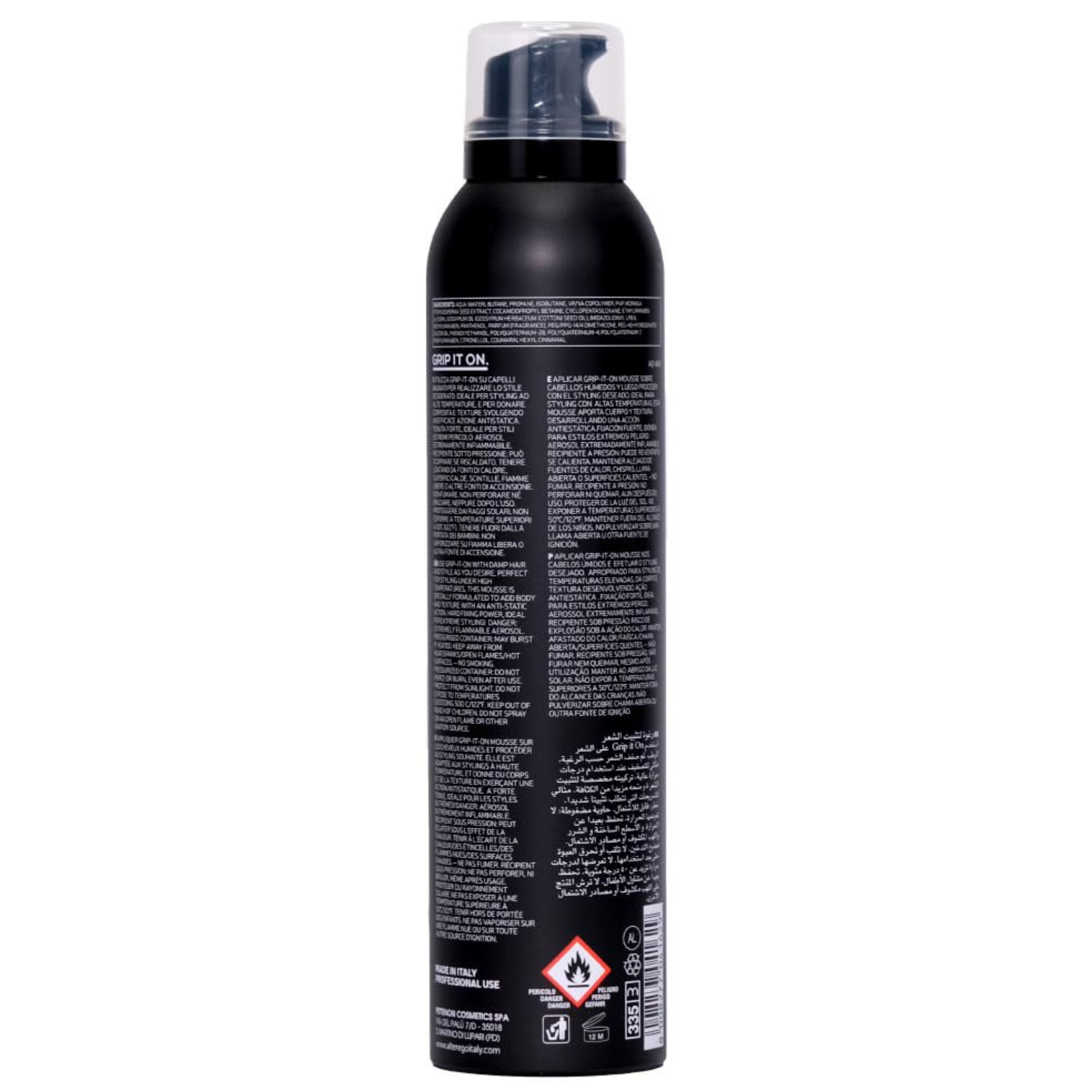 HASTY TOO - GRIP IT ON STRONG HOLD MOUSSE