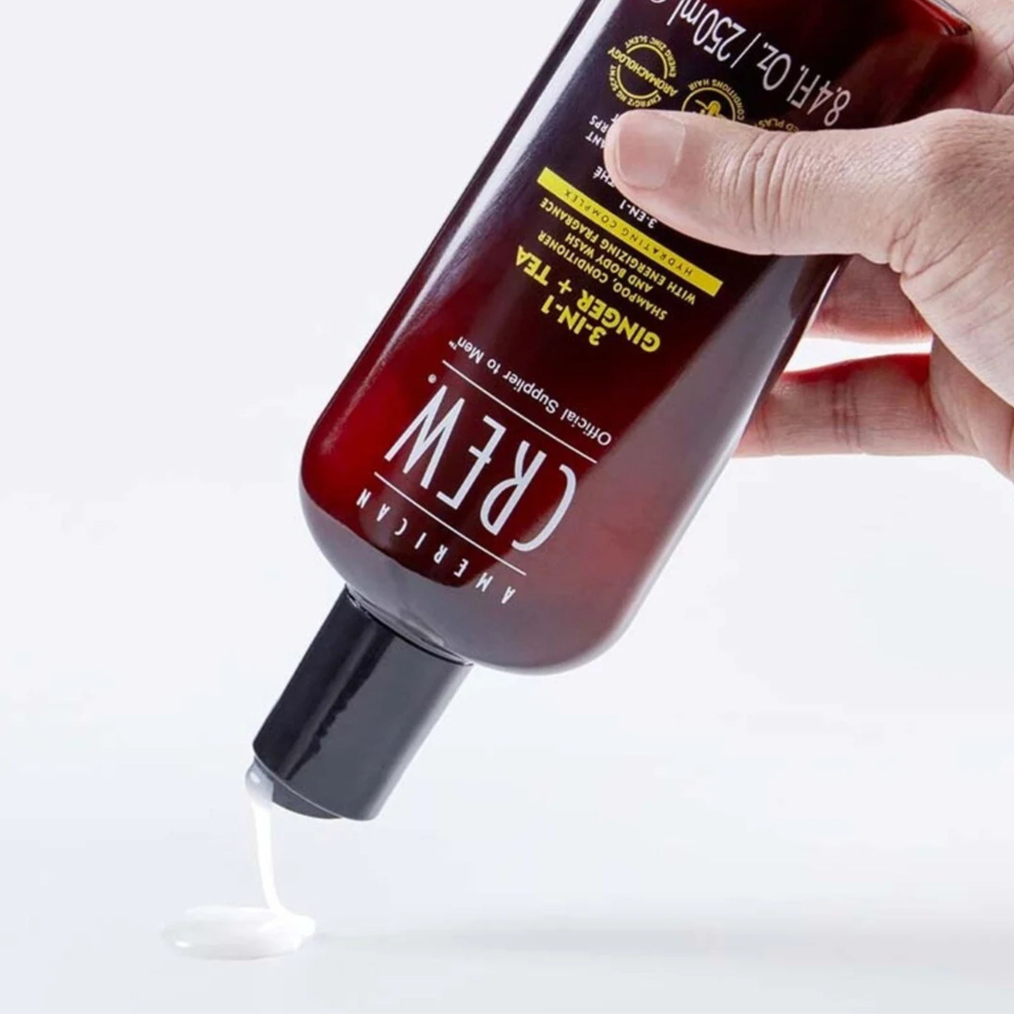 SHAMPOOING HYDRATANT 3 EN 1  - GINGEMBRE ET THÉ