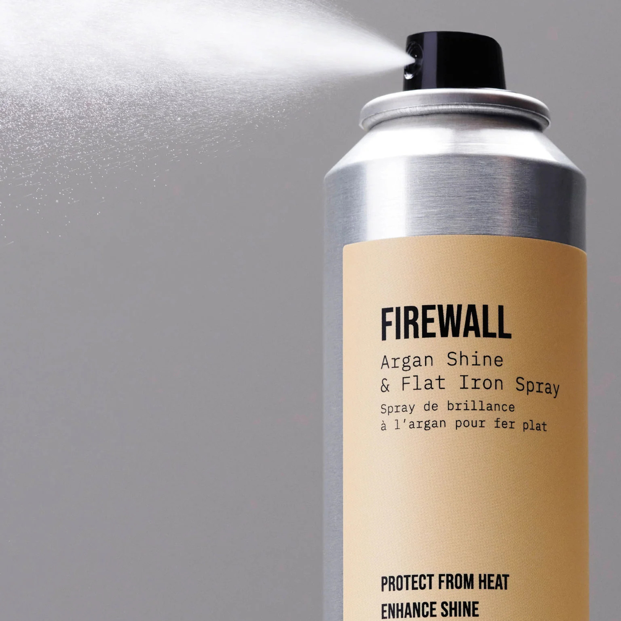 FIREWALL - SPRAY DE BRILLANCE À L'ARGAN POUR FER PLAT