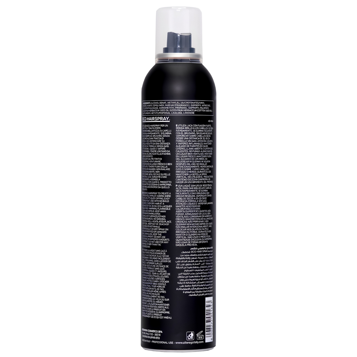 HASTY TOO - ECO HAIRSPRAY LAQUE ÉCOLOGIQUE
