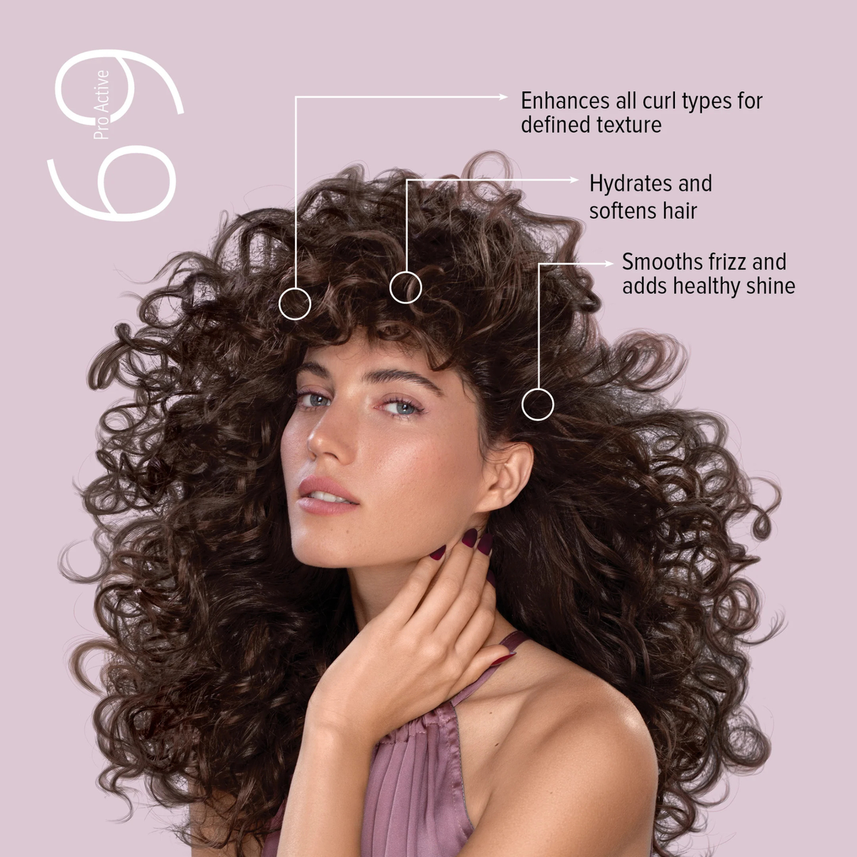 69 PRO ACTIVE - SHAMPOOING CHEVEUX BOUCLÉS