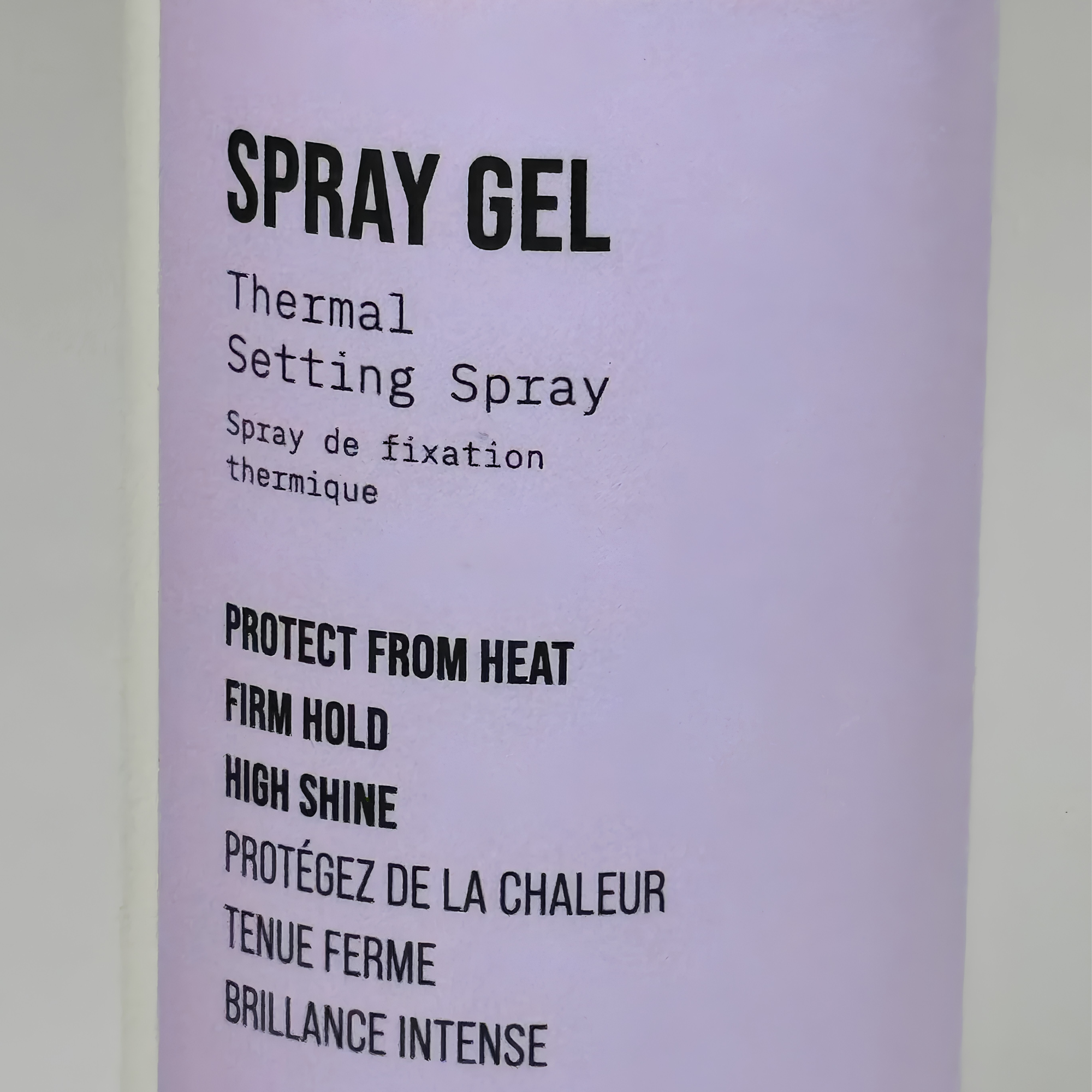SPRAY GEL - THERMAL SETTING SPRAY
