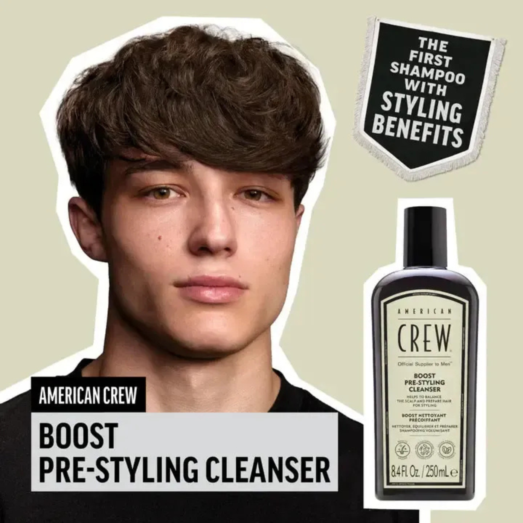 BOOST PRE-STYLING CLEANSER - VOLUMIZING SHAMPOO