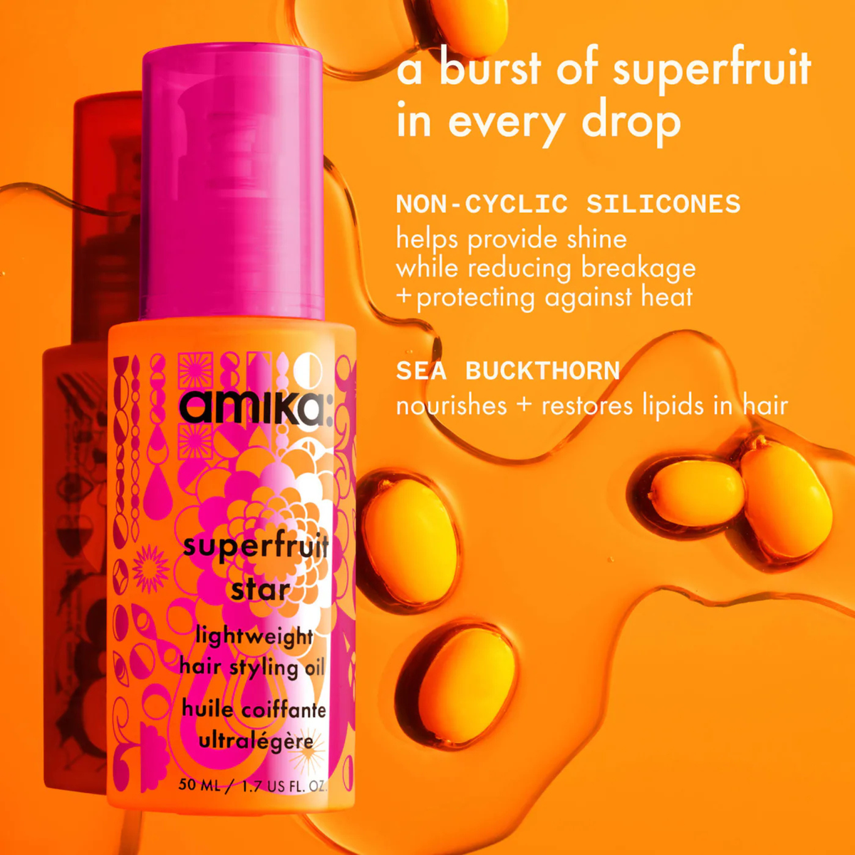 SUPER FRUIT - HUILE COIFFANTE ULTRA LÉGÈRE