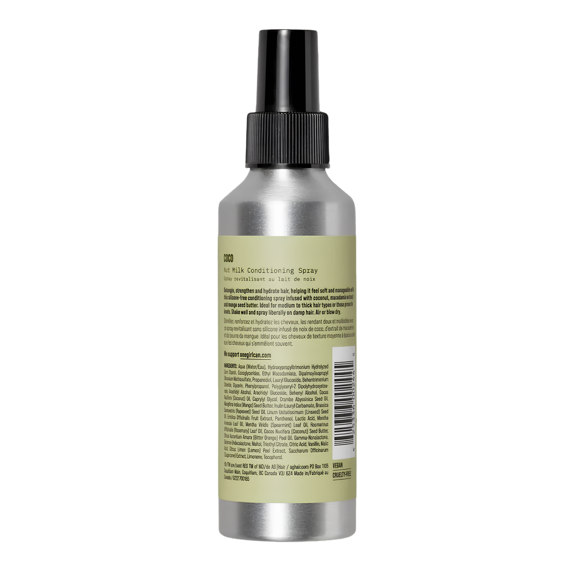 COCO SPRAY - REVITALISANT AU LAIT DE NOIX DE COCO