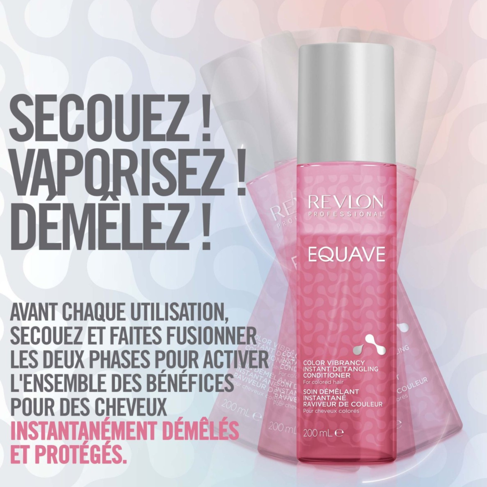 EQUAVE - REVITALISANT DÉMÊLANT CHEVEUX COLORÉS