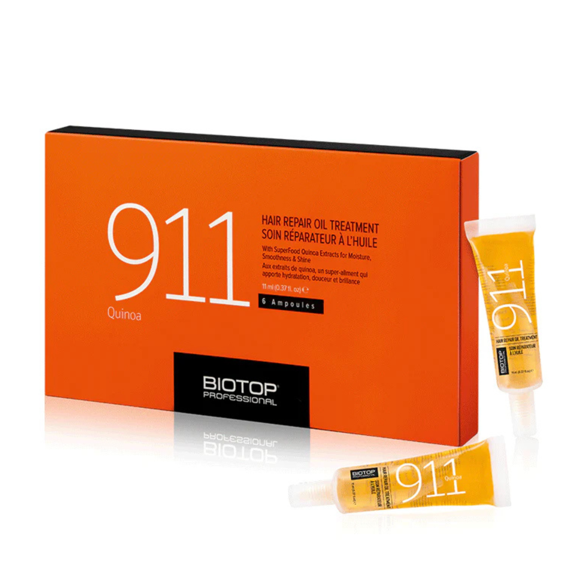 911 QUINOA - HUILE RÉPARATRICE EN AMPOULES 6 x 11ML
