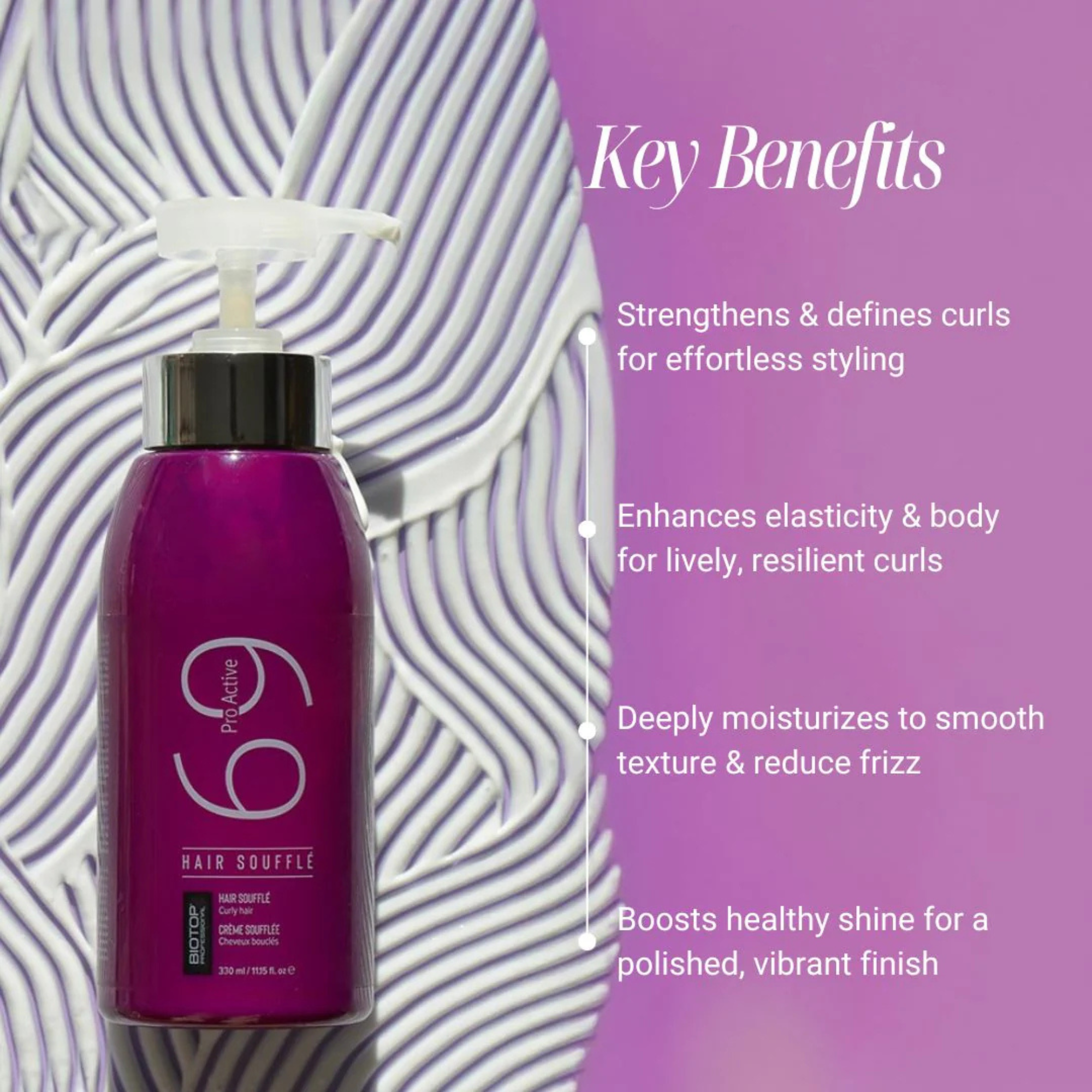 69 PRO ACTIVE - CRÈME SOUFFLÉE BOUCLES