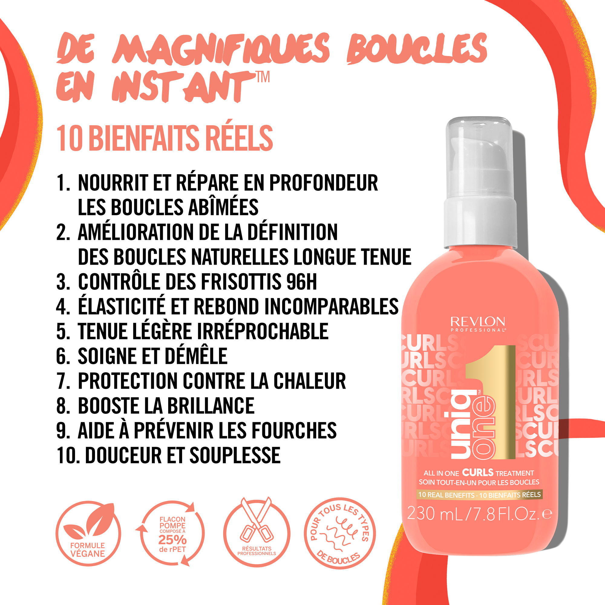 UNIQ ONE - TRAITEMENT TOUT-EN-UN CHEVEUX BOUCLÉS