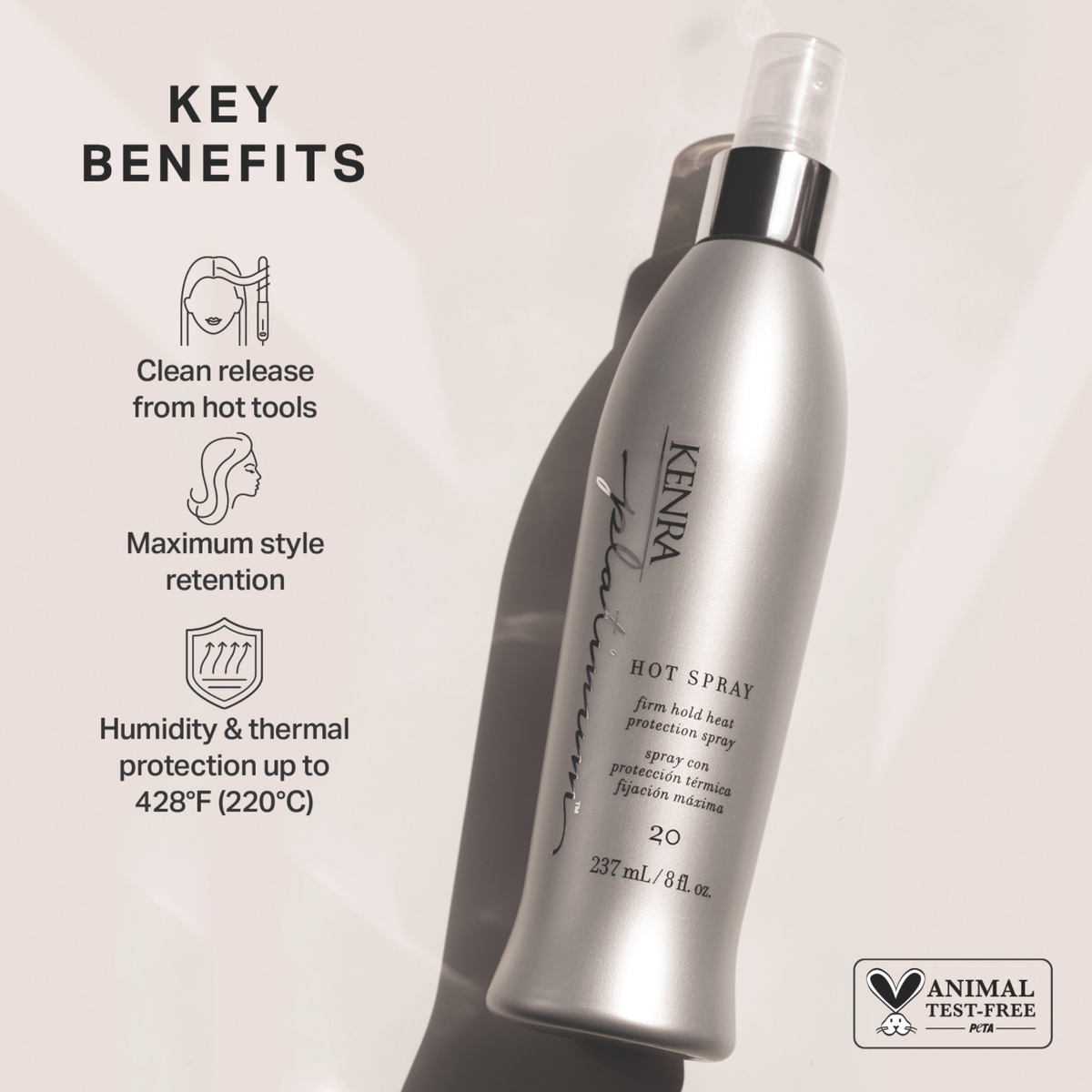 PLATINUM - HOT SPRAY THERMO-PROTECTEUR #20