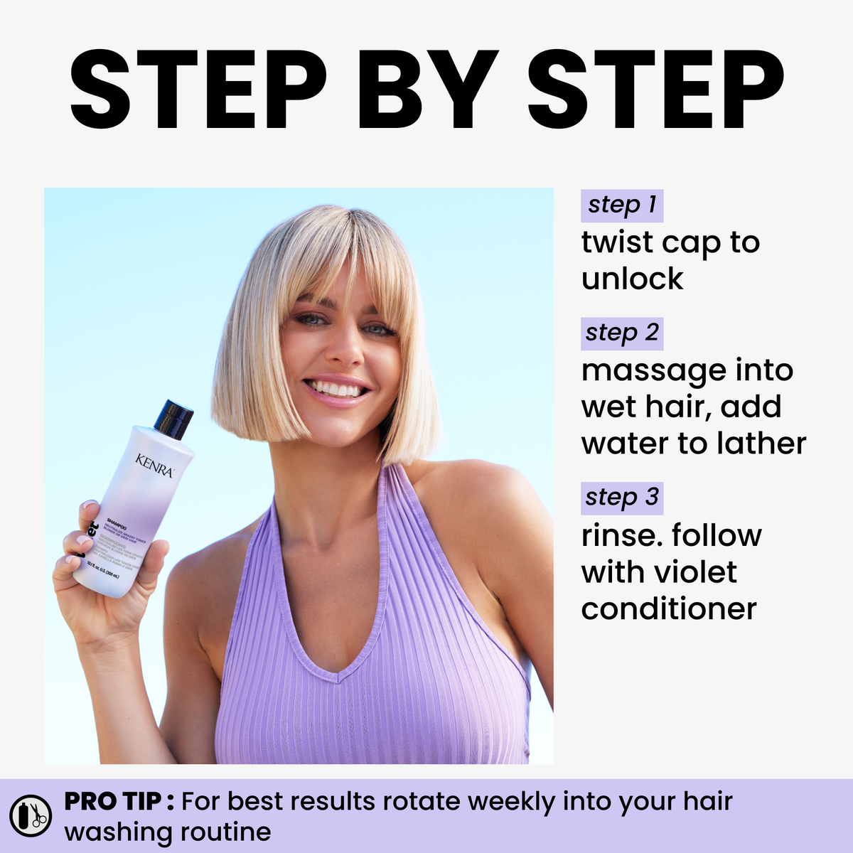 VIOLET - SHAMPOOING VIOLET