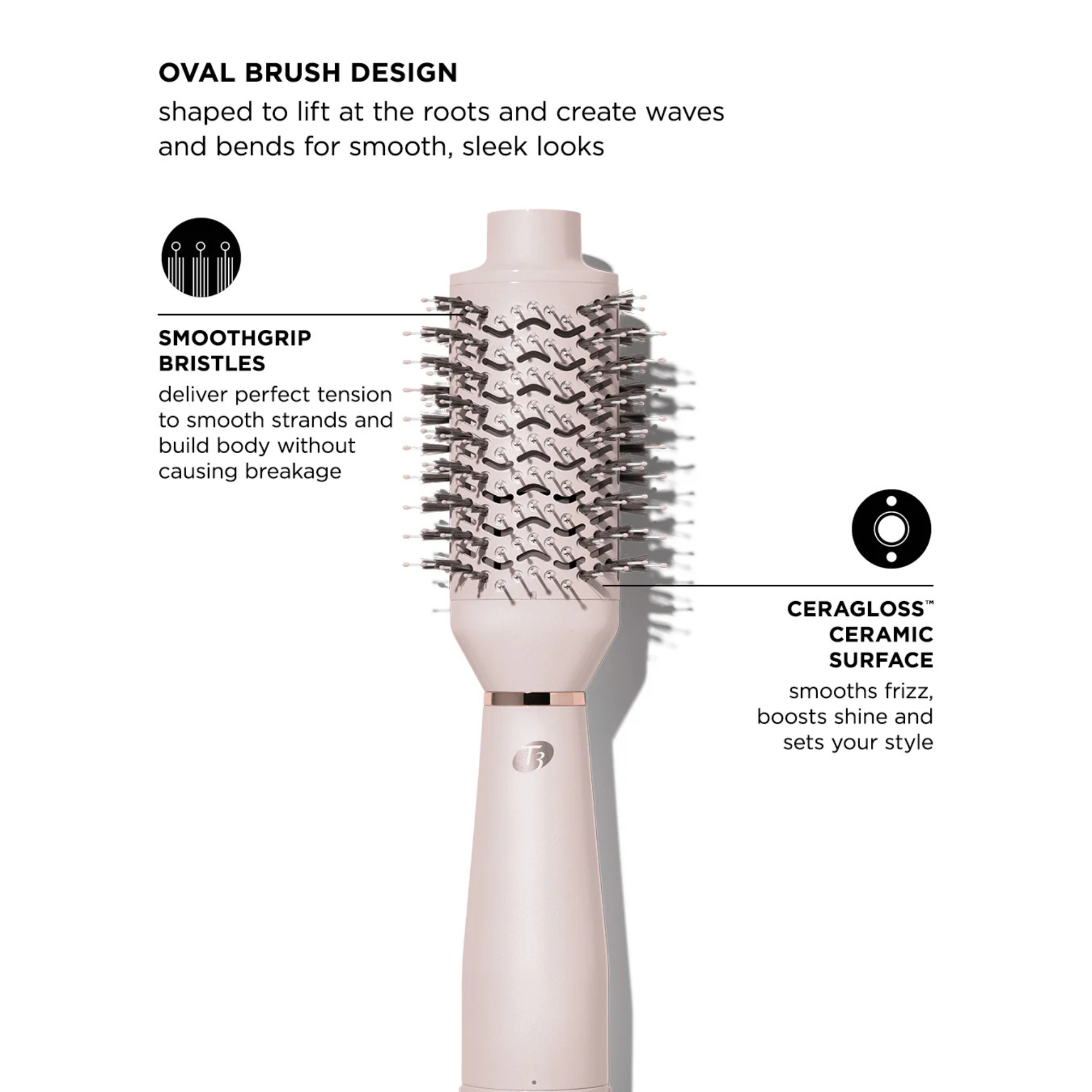 AIREBRUSH - BROSSE OVALE SOUFFLANTE LISSANTE
