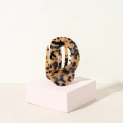 PINCE PLATE - XL - ÉCAILLE CLAIRE