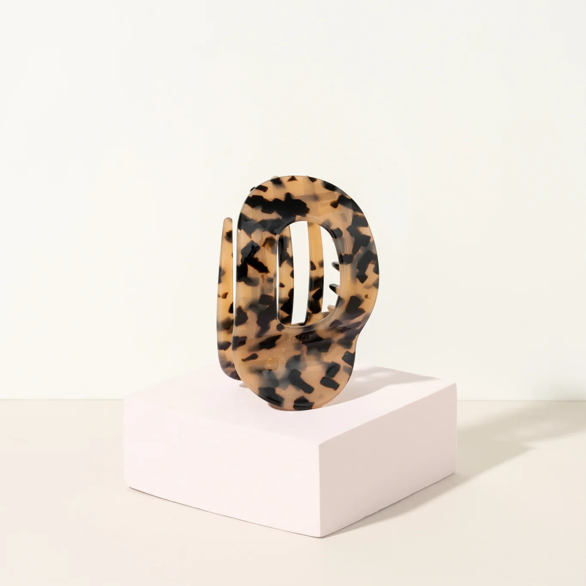 PINCE PLATE - XL - ÉCAILLE CLAIRE