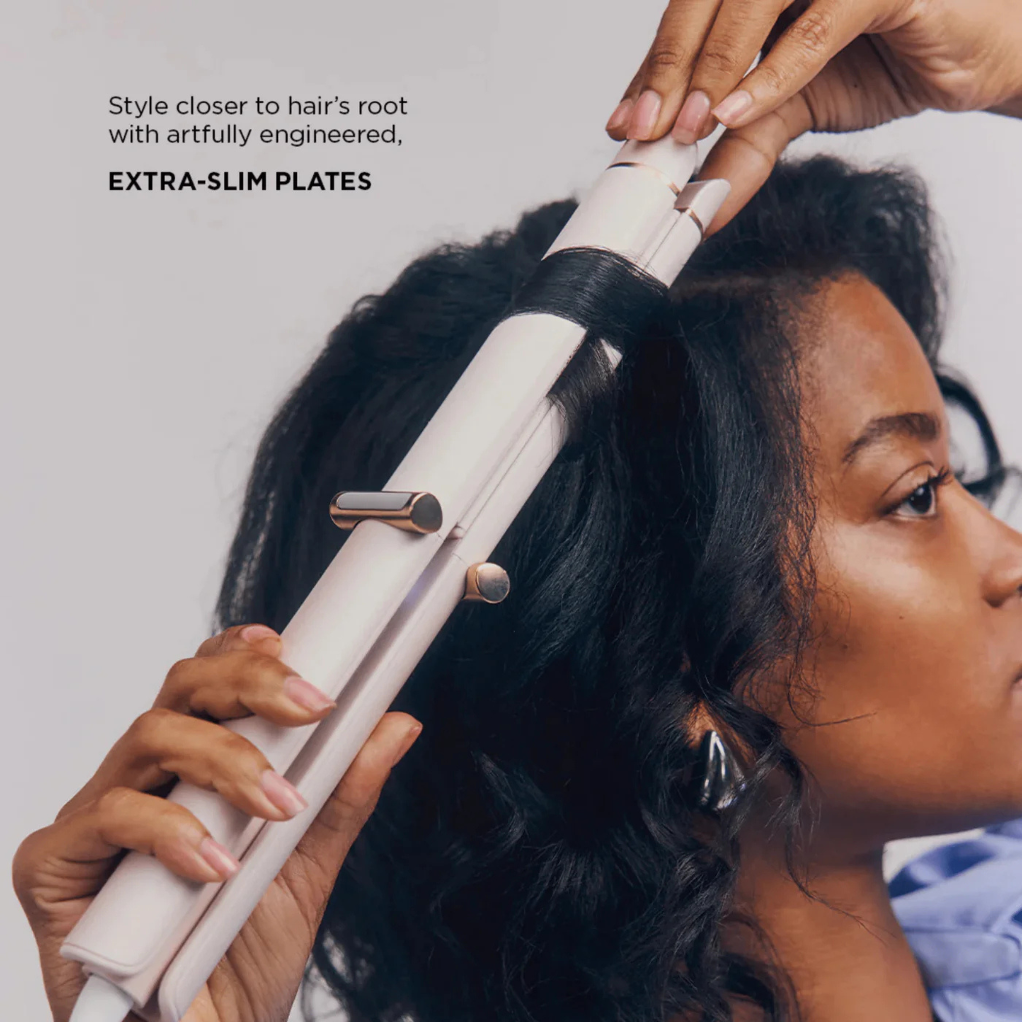 CURLING STRAIGHTENER - FER 2-EN-1 LISSANT ET BOUCLANT