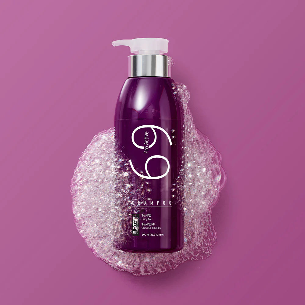 69 Pro Active - Shampooing cheveux bouclés-Shampoings & Revitalisants||Shampoos & Conditioners-BIOTOP-Gisèle produits de beauté