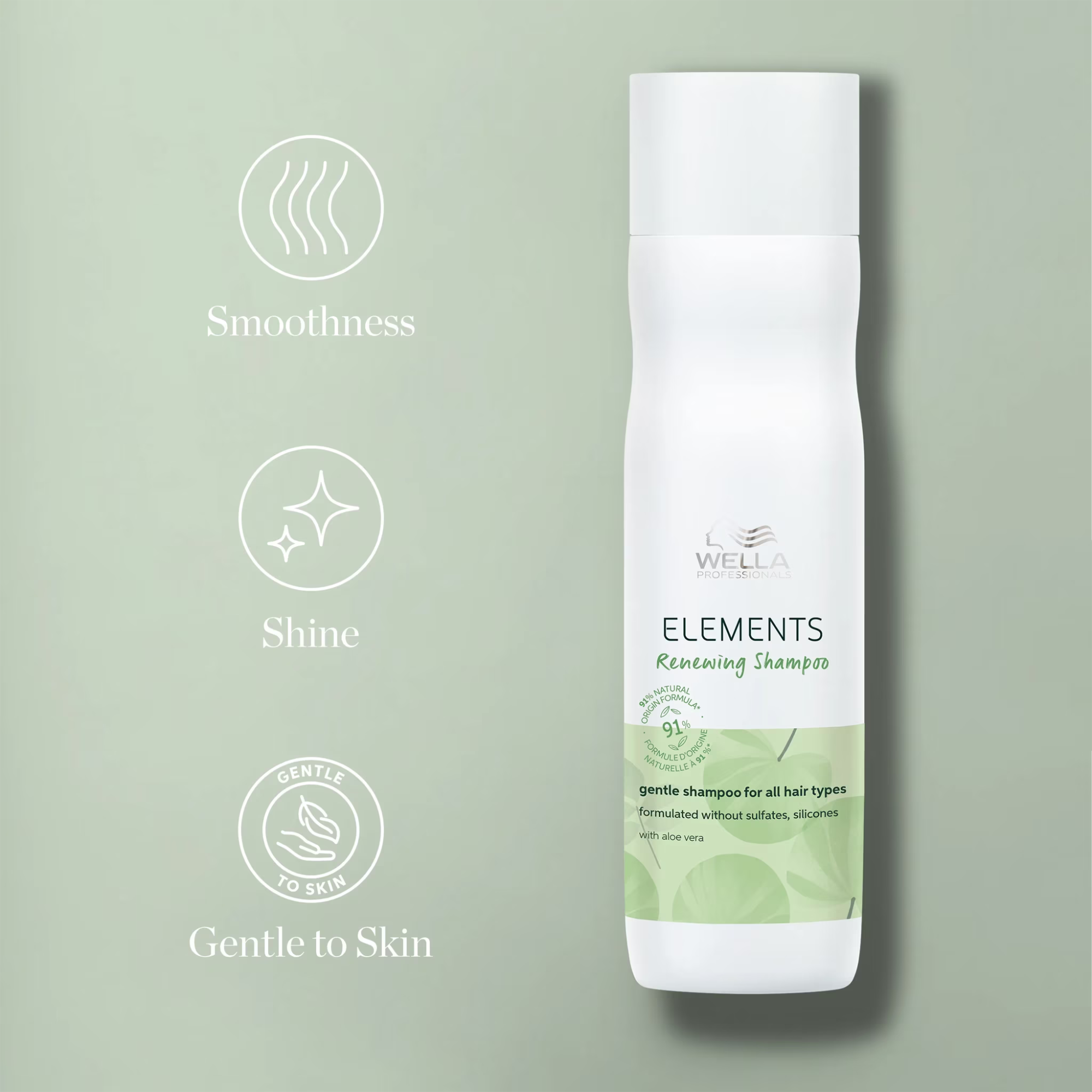 ELEMENTS  RENEWING - SHAMPOOING DOUX REGÉNÉRANT