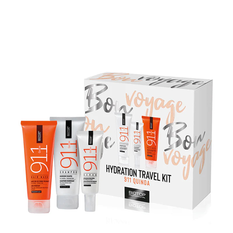 911 Quinoa bon voyage - Coffret voyage-Ensembles et coffrets||Sets & Boxes-BIOTOP-Gisèle produits de beauté