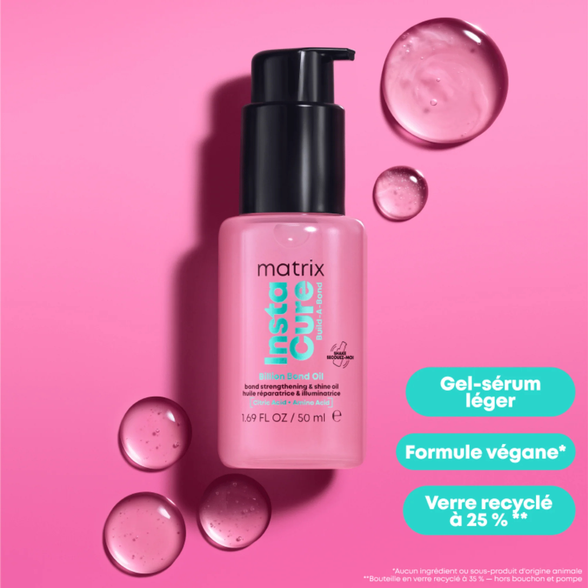 INSTACURE BUILD-A-BOND - HUILE RÉPARATRICE ET ILLUMINATRICE