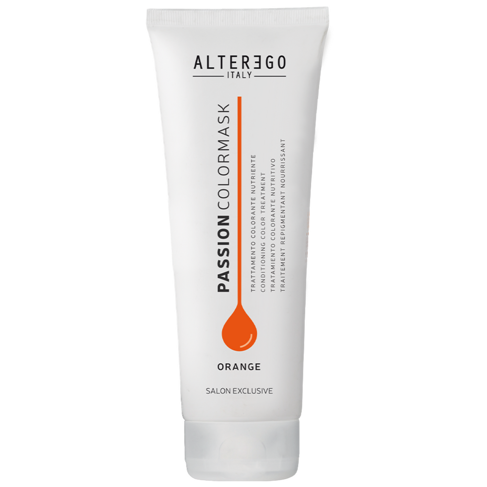 Passion Color Mask - Masque pigmenté-Masques pigmentés et soins colorants||Pigments and coloring treatments and masks-ALTER EGO-250ml-Orange-Gisèle produits de beauté