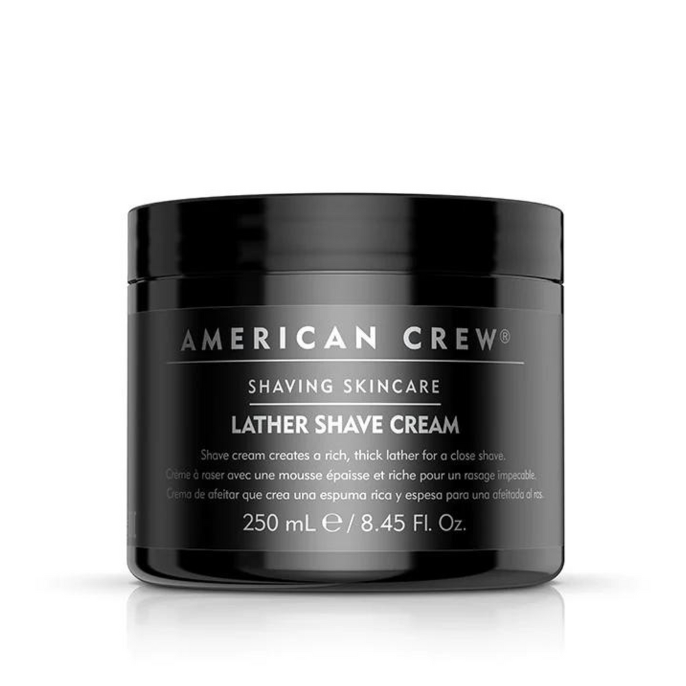 AMERICAN CREW_Crème à raser avec mousse épaisse_250ml-_Gisèle produits de beauté