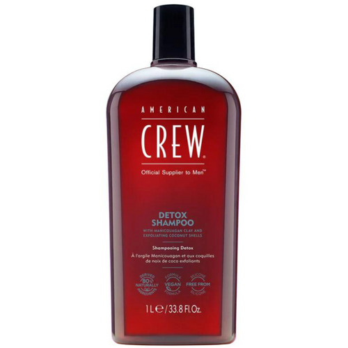 AMERICAN CREW_Detox Shampoo - Shampooing detox à l'argile Manicouagan_1L-_Gisèle produits de beauté