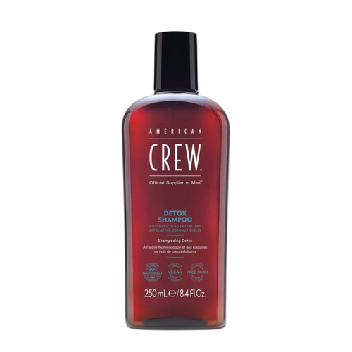 AMERICAN CREW_Detox Shampoo - Shampooing detox à l'argile Manicouagan_250ml-_Gisèle produits de beauté