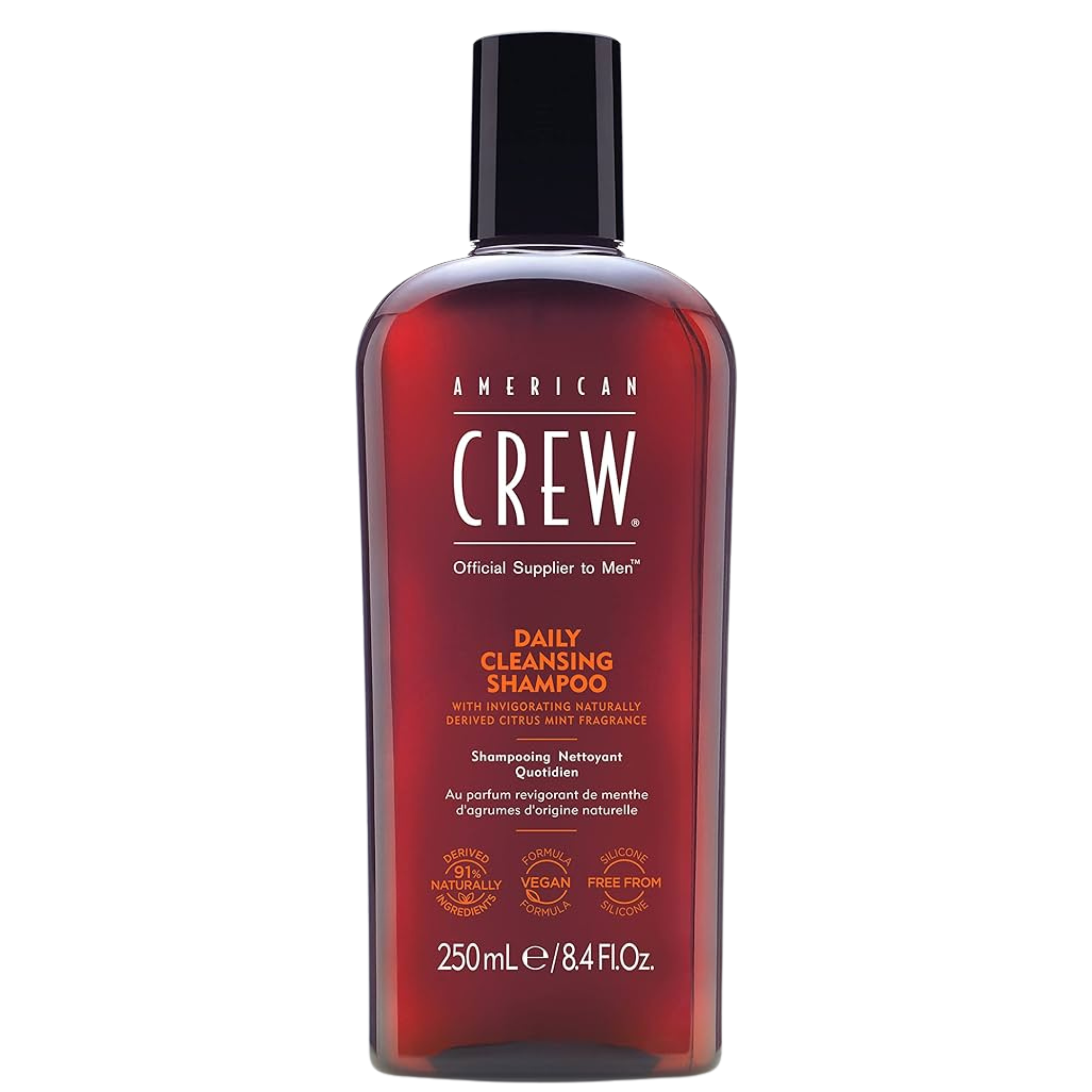AMERICAN CREW_Shampooing nettoyant quotidien_250ml-_Gisèle produits de beauté