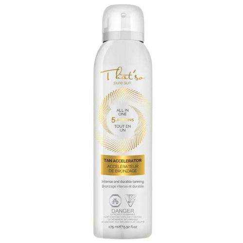 Accélérateur de bronzage 5-en-1-Protection solaire||Sun Protection-THAT'SO-175ml-Gisèle produits de beauté